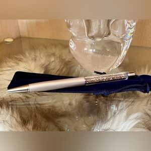 ❣️sold❣️SWAROVSKI✨Retired All-Pink✨: Rich Blush Pink Crystalline Pen